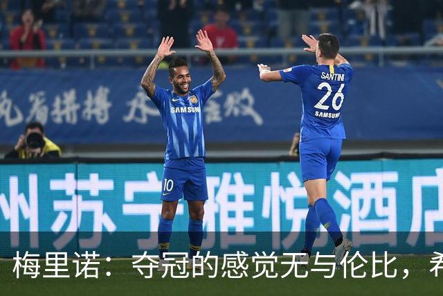 梅里诺：夺冠的感觉无与伦比，希望未来还能一次次体验这一刻